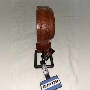 OCTANE Brown Genuine Leather Men's Belt Never Worn 40